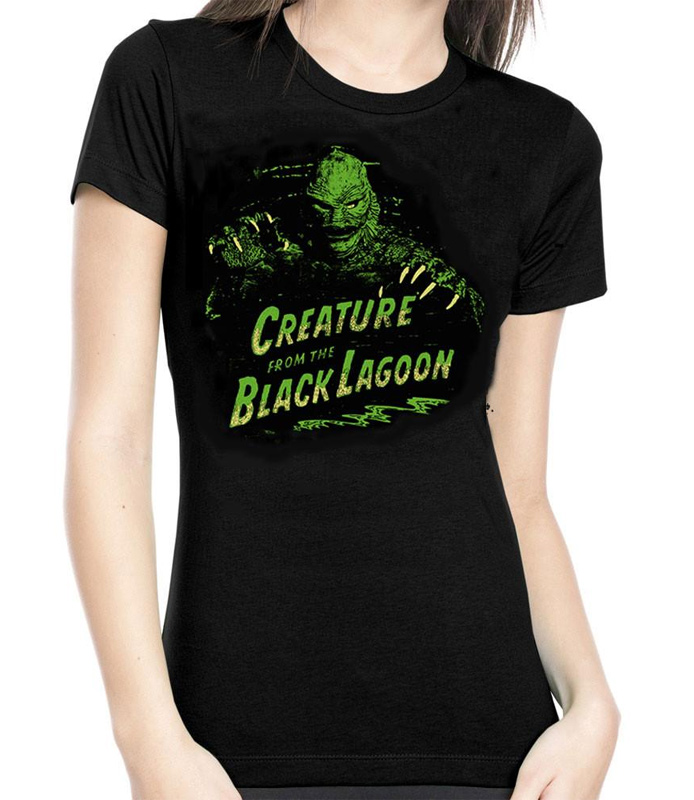 Creature From The Black Lagoon Green Women's T-Shirt Creature From The Black Lagoon Green Women's T-Shirt