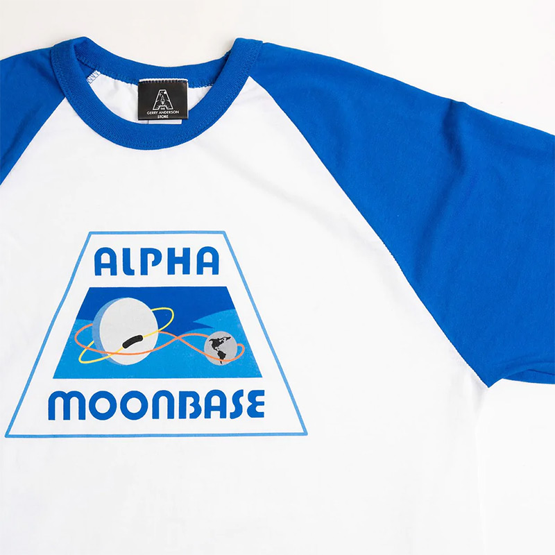 Space: 1999 Moonbase Alpha Long Sleeve Raglan T-Shirt - Click Image to Close