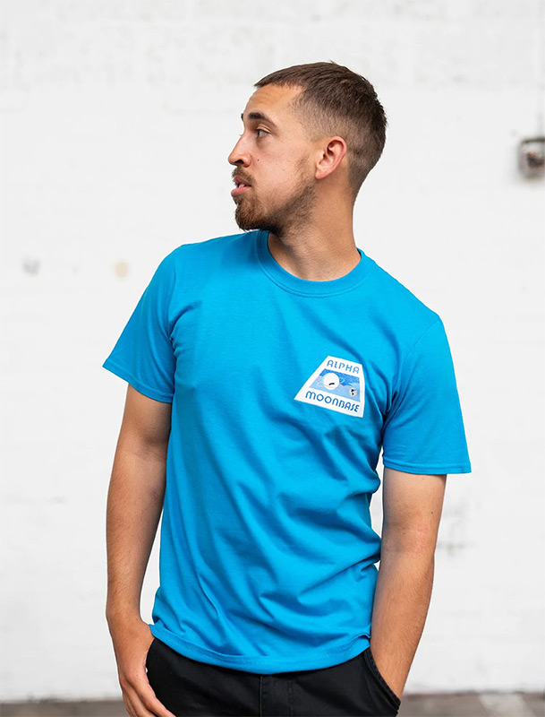 Space: 1999 Moonbase Alpha Logo T-Shirt - Click Image to Close