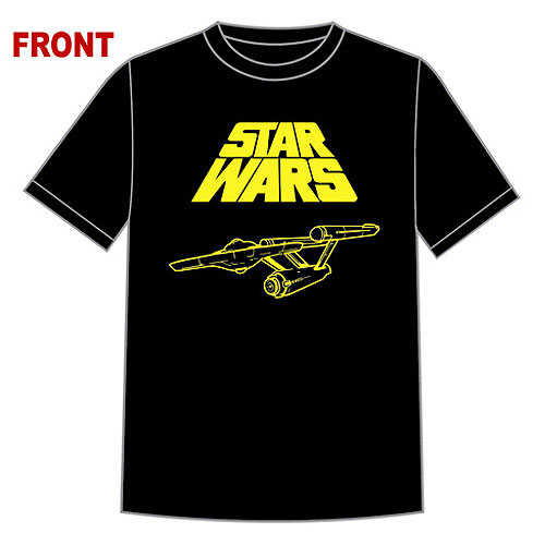 Greatest T-Shirt Ever Star Trek / Star Wars - Click Image to Close