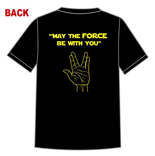 Greatest T-Shirt Ever Star Trek / Star Wars - Click Image to Close