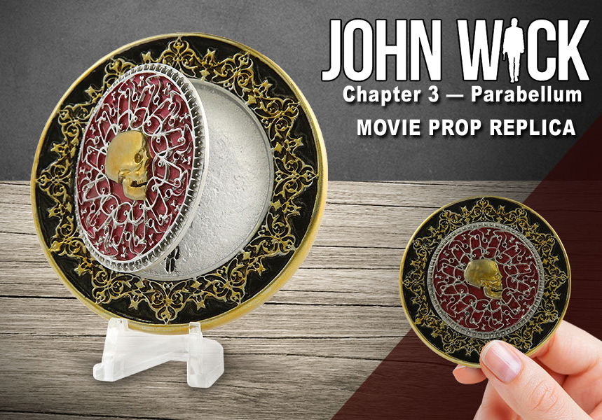 John Wick 3 Arabic Blood Oath Marker Prop Replica - Click Image to Close