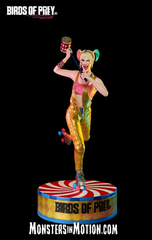 harley quinn birds of prey statue