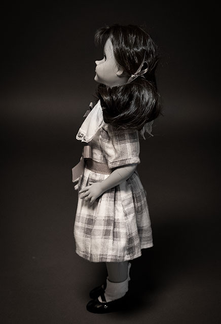 Twilight Zone Talky Tina Doll Prop Replica - Click Image to Close