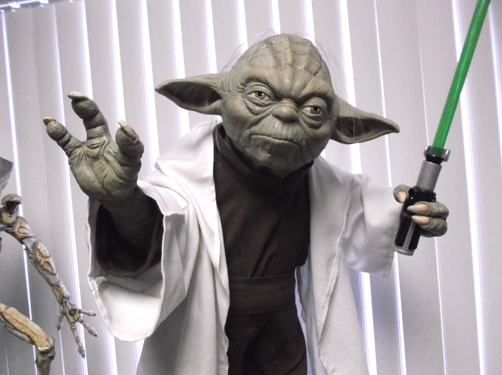 blockbuster life size yoda