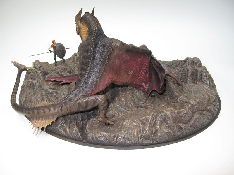 Dragonslayer 1/32 Scale Vermithrax Dragon Diorama Statue - Click Image to Close