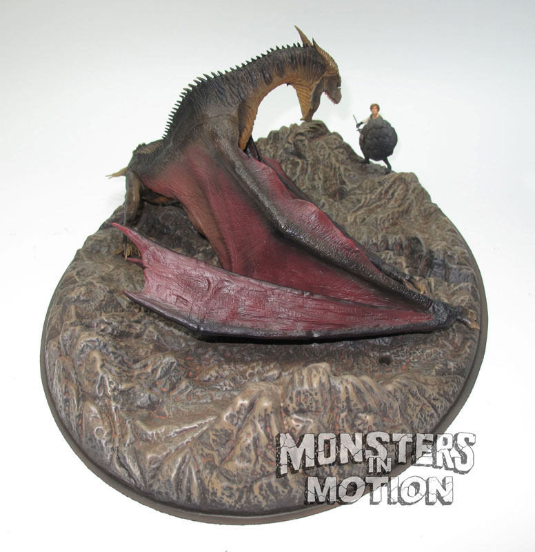 Dragonslayer 1/32 Scale Vermithrax Dragon Diorama Statue - Click Image to Close