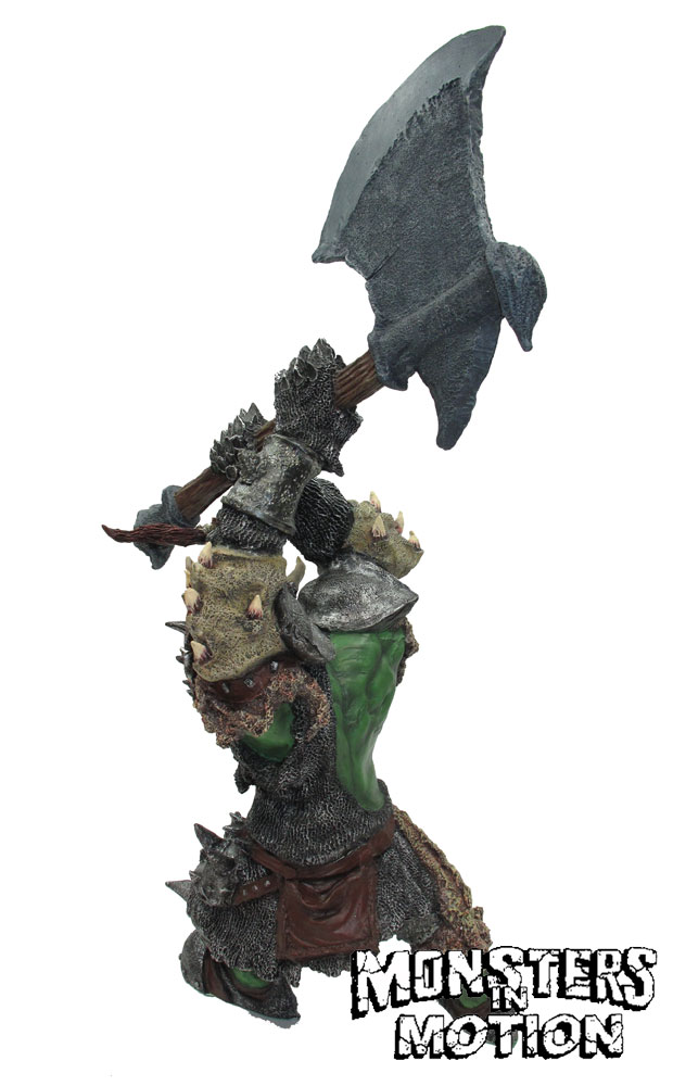 Warhammer Giant Orc 24" Tall Prefinished Statue - Click Image to Close