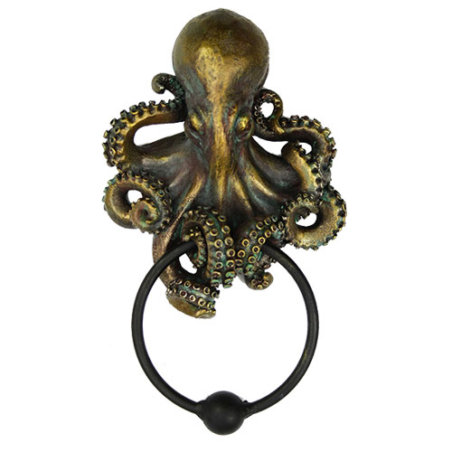 Octopus Door Knocker Handle - Click Image to Close