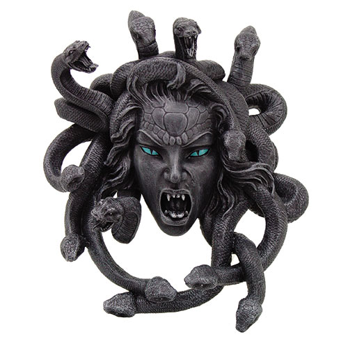 Medusa 14" Wall Plaque - Click Image to Close