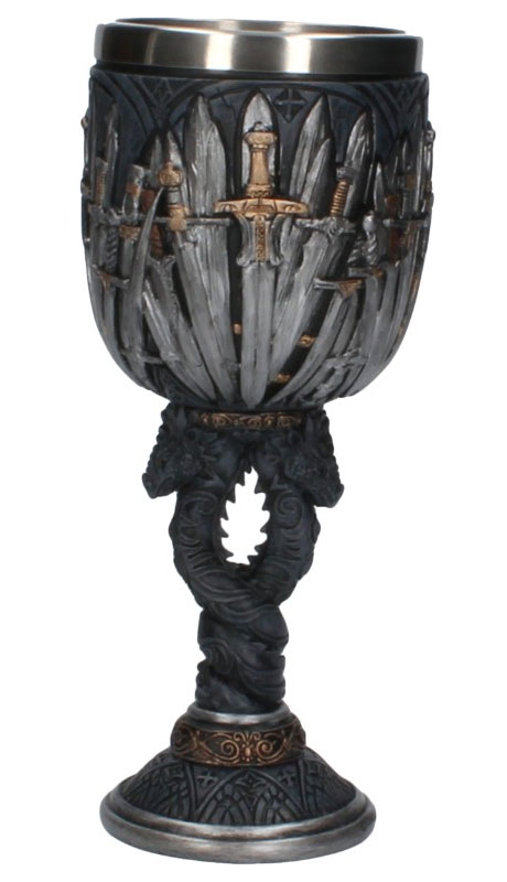 Dragon Swords Medieval Goblet - Click Image to Close