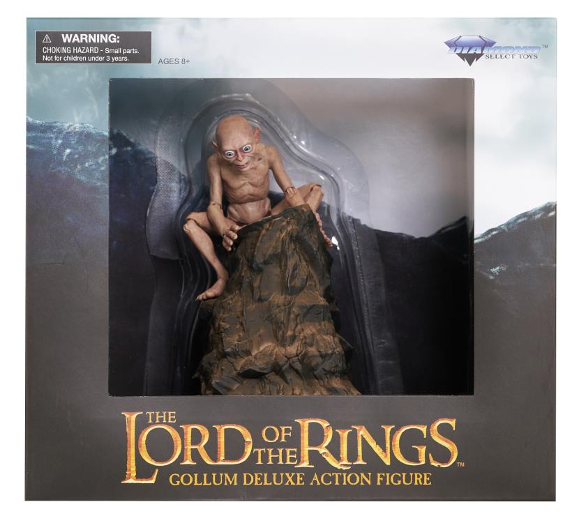 First Look: New Deluxe Lord of the Rings Gollum and Smeagol Action