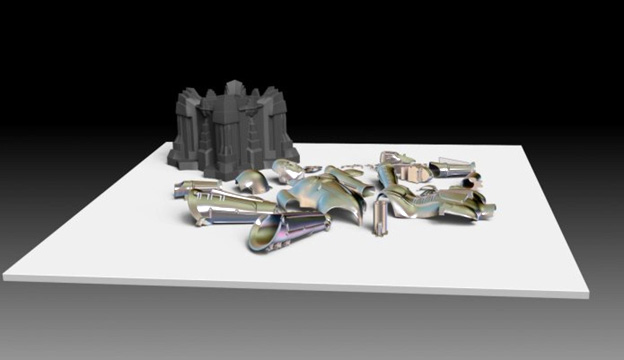 Metropolis Maria Maschinenmensch Robot 1/6 Scale Metal Alloy Figure - Click Image to Close