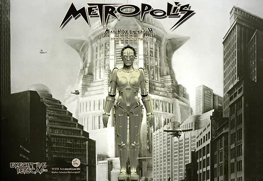 Metropolis Maria Maschinenmensch Robot 1/6 Scale Metal Alloy Figure - Click Image to Close