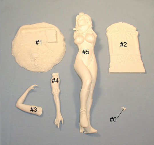 Sex in the Graveyard 18" Resin Model Kit - Click Image to Close