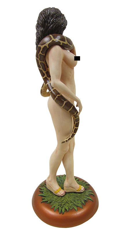 Miss Canna Bliss with Snake 1/7 Scale Model Kit - Click Image to Close