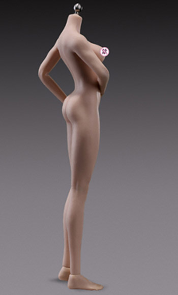 Female Body 1/6 Scale Super-Flexible Seamless 270mm Tall Tan/Medium Breast by Phicen [PL-MB2018-S27B] - Click Image to Close