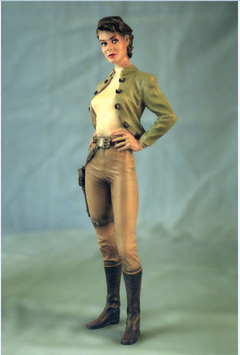 Ms. Rogers 1/6 Scale Model Kit Tribute to Battlestar Galactica - Click Image to Close