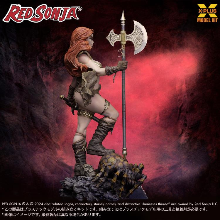 Red Sonja 1/8 Model Plastic Kit By X-Plus - Click Image to Close