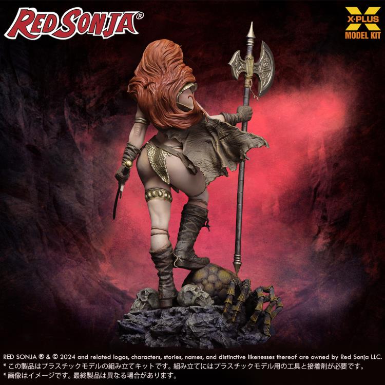 Red Sonja 1/8 Model Plastic Kit By X-Plus - Click Image to Close