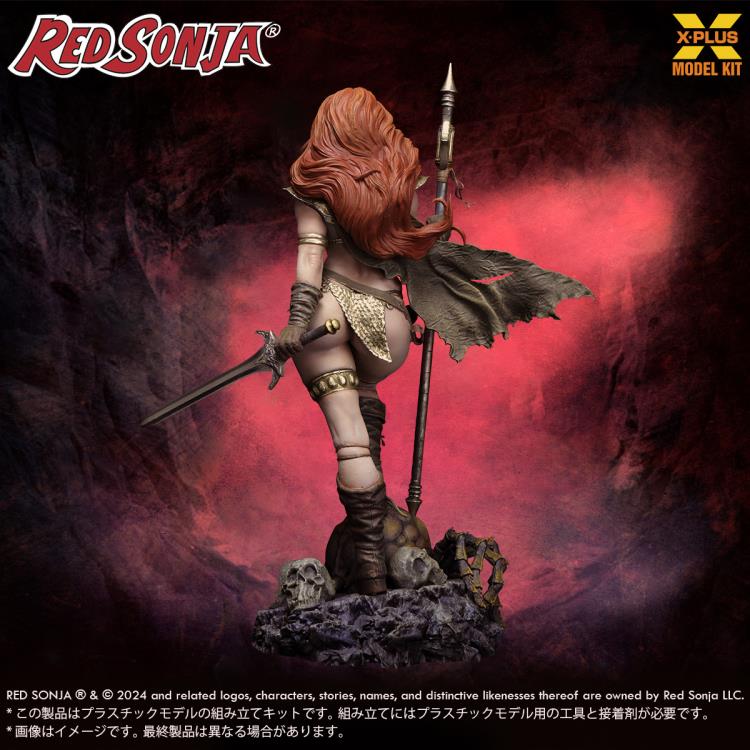 Red Sonja 1/8 Model Plastic Kit By X-Plus - Click Image to Close