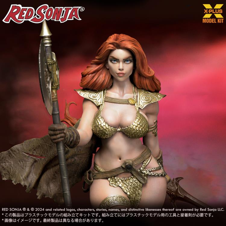 Red Sonja 1/8 Model Plastic Kit By X-Plus - Click Image to Close