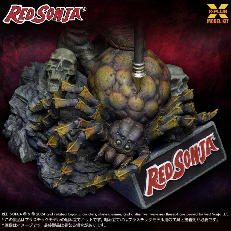 Red Sonja 1/8 Model Plastic Kit By X-Plus - Click Image to Close