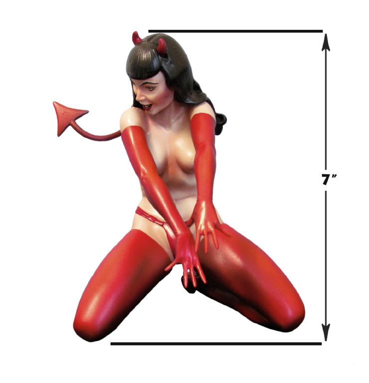 Devil Girl 7" Resin Model Kit - Click Image to Close
