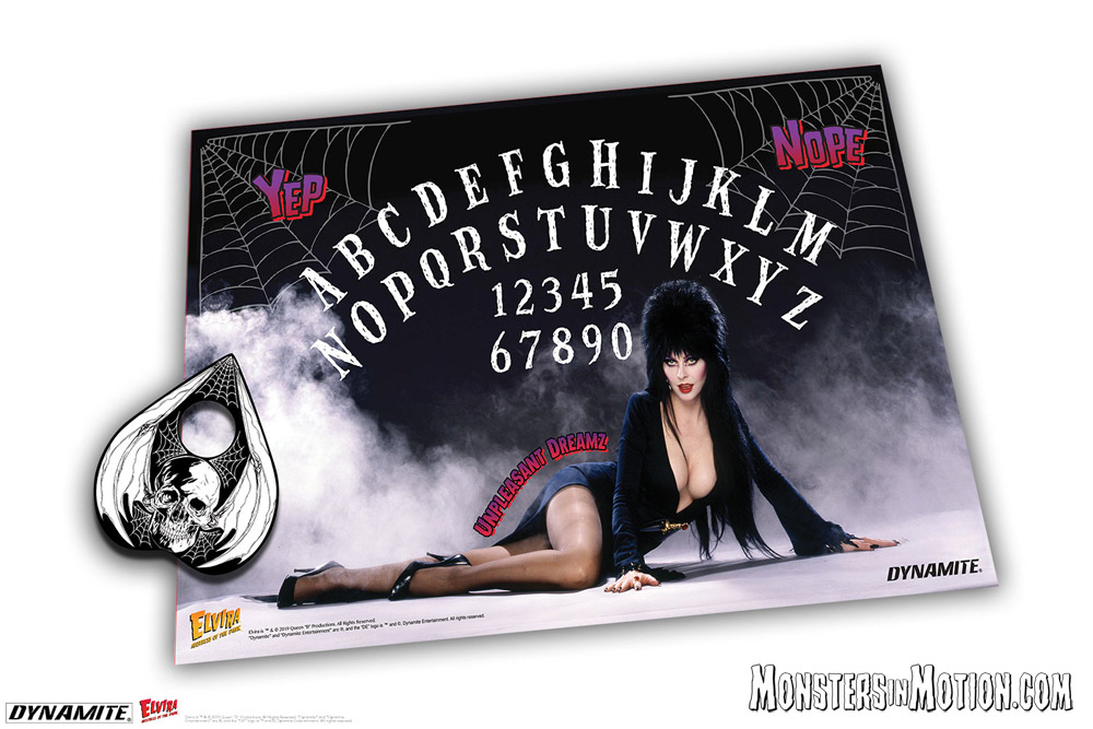 Elvira Mistress of the Dark Spectral Switchboard Ouija Game - Click Image to Close