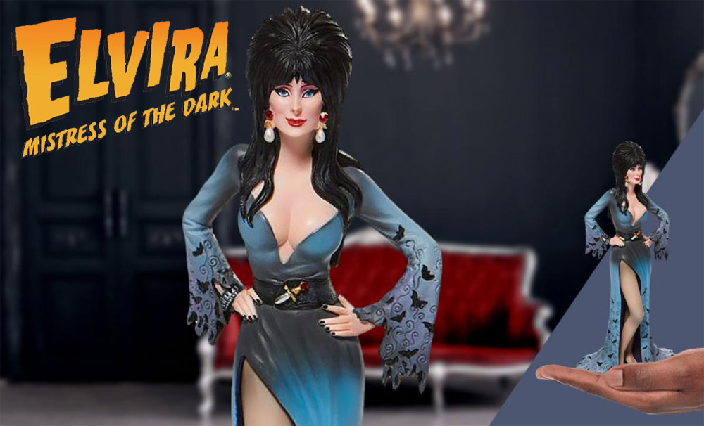 Elvira Mistress of the Dark Couture De Force Figure