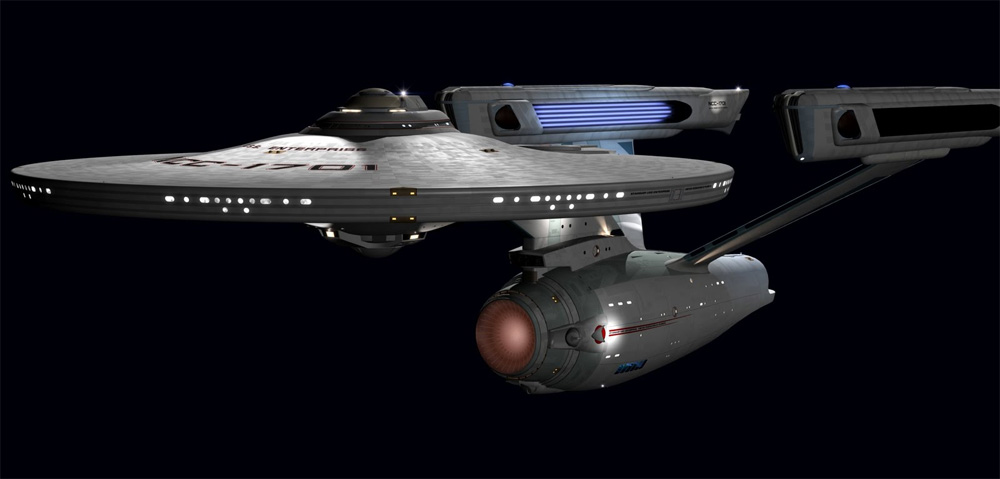 Star Trek U.S.S. Enterprise NCC-1701-A REFIT 1/537 Scale Model Kit by AMT - Click Image to Close