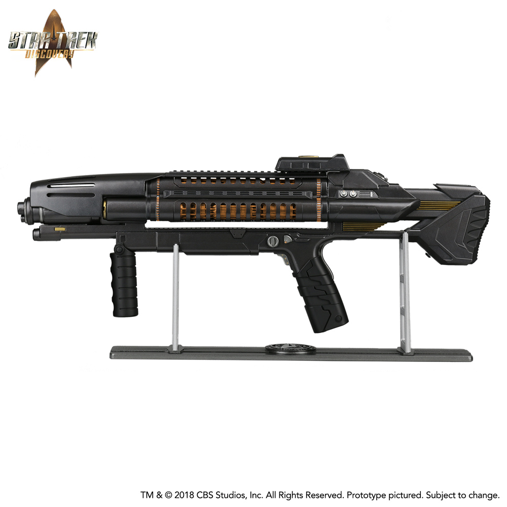 Star Trek Discovery Starfleet Phaser Rifle Interactive Prop Replica - Click Image to Close