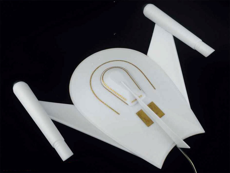 Star Trek Romulan Bird of Prey 1/1000 Scale Photoetch Detail Set by Green Strawberry - Click Image to Close