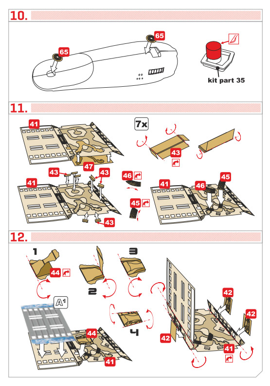 Star Trek TOS Enterprise 1701-A Refit 1/537 Scale Photoetch Detail Set for AMT by Green Strawberry - Click Image to Close