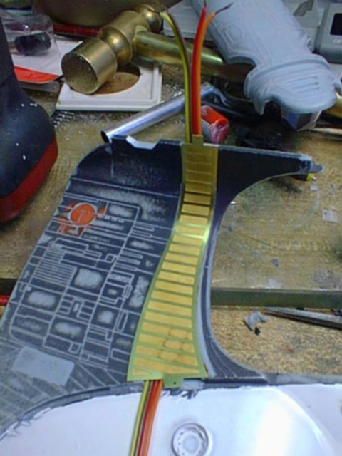 Star Trek TNG Enterprise 1701-D 1-1400 Scale Power Conduit Trench Covers Photo-Etch Detail Set - Click Image to Close
