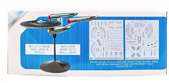Star Trek Discovery U.S.S. Enterprise 1/2500 Scale Model Kit by Polar Lights - Click Image to Close