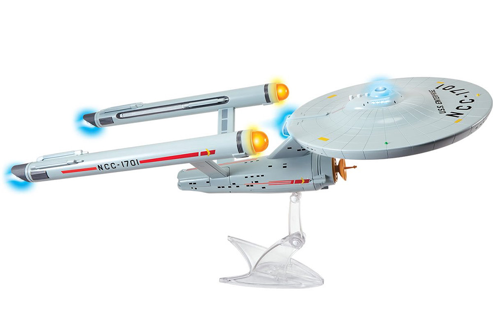 Star Trek: The Original Series NCC-1701 Enterprise Vehicle by Playmates - Click Image to Close