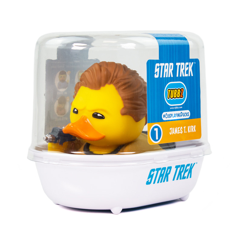Star Trek James T. Kirk Tubbz Cosplay Rubber Duck William Shatner - Click Image to Close