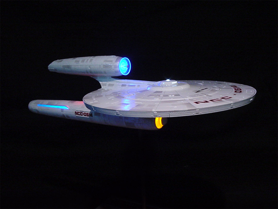 Star Trek U.S.S. Kelvin Starship 1/1000 Scale Model Light Kit - Click Image to Close