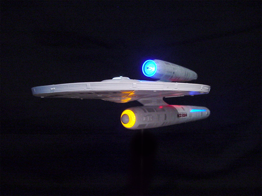 Star Trek U.S.S. Kelvin Starship 1/1000 Scale Model Light Kit Star Trek