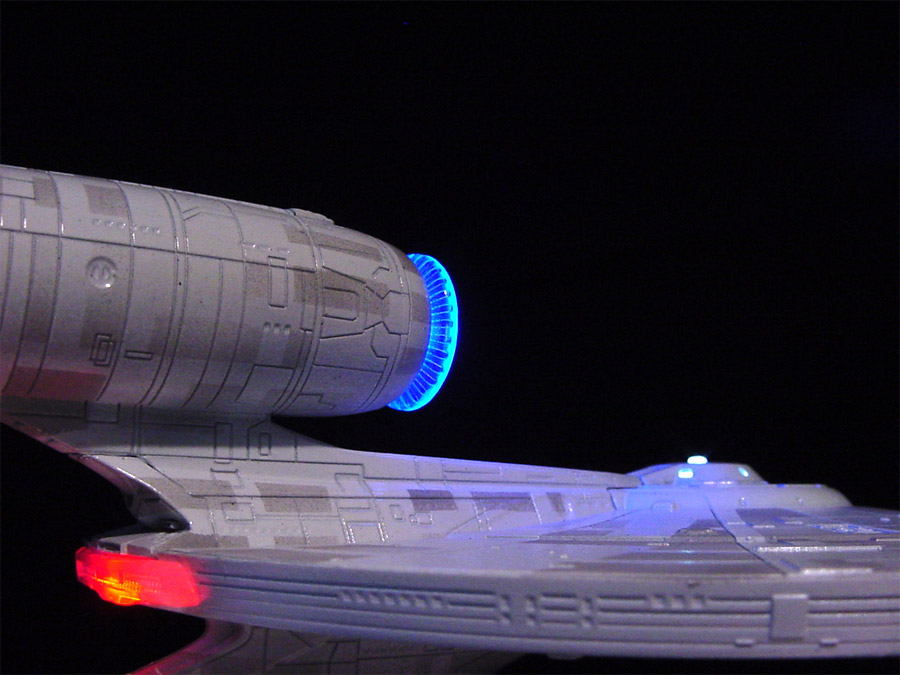 Star Trek U.S.S. Kelvin Starship 1/1000 Scale Model Light Kit - Click Image to Close