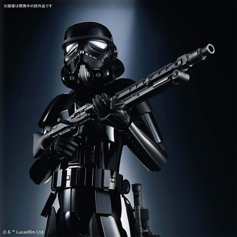 Star Wars Shadow Stormtrooper 1/6 Scale Model Kit by Bandai - Click Image to Close