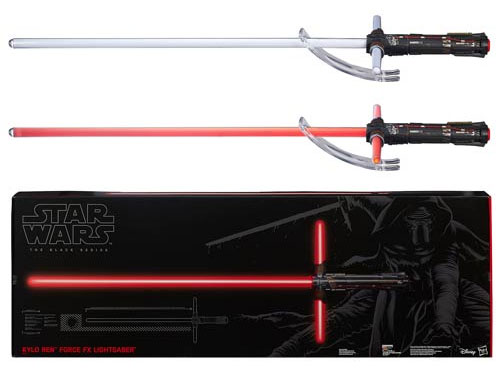 Star Wars The Force Awakens Kylo Ren Lightsaber Force FX - Click Image to Close