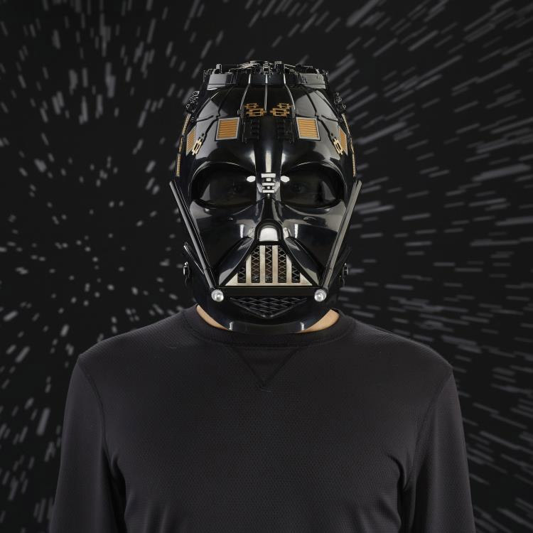 Star Wars The Black Series Darth Vader Premium Electronic Helmet - Click Image to Close