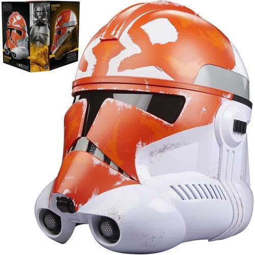 Star Wars 332nd Ahsoka's Clone Trooper Electronic Helmet Prop Replica - Click Image to Close