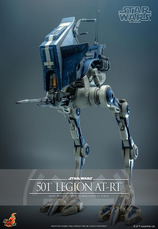 Star Wars: The Clone Wars 501st Legion AT-RT 1/6 Scale Collectible Vehicle by Hot Toys - Click Image to Close