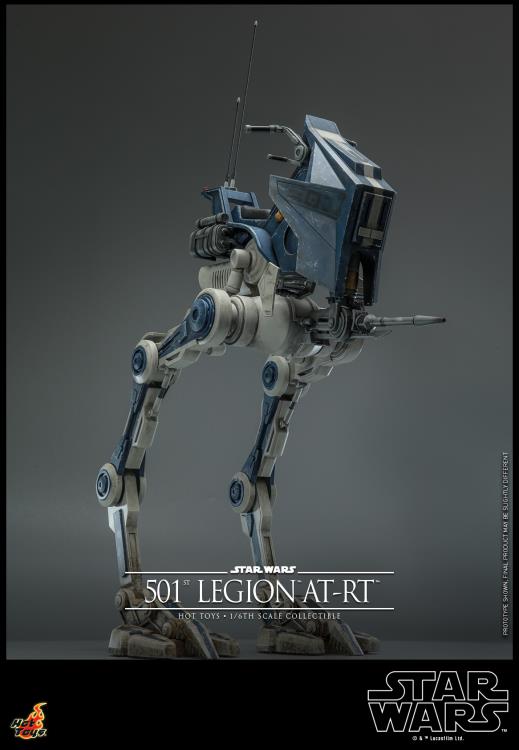 Star Wars: The Clone Wars 501st Legion AT-RT 1/6 Scale Collectible Vehicle by Hot Toys - Click Image to Close