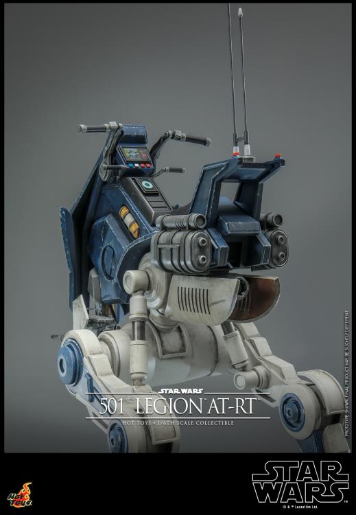 Star Wars: The Clone Wars 501st Legion AT-RT 1/6 Scale Collectible Vehicle by Hot Toys - Click Image to Close
