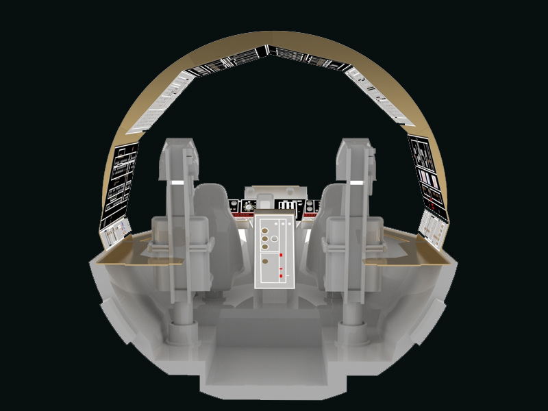 Star Wars Millennium Falcon 1/72 Scale Photoetch, Parts and Decals Upgrade Set MPC - Click Image to Close