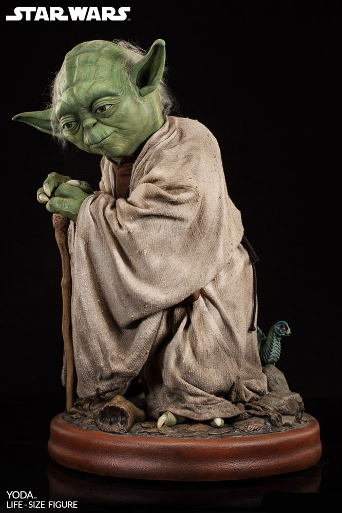 yoda life size doll